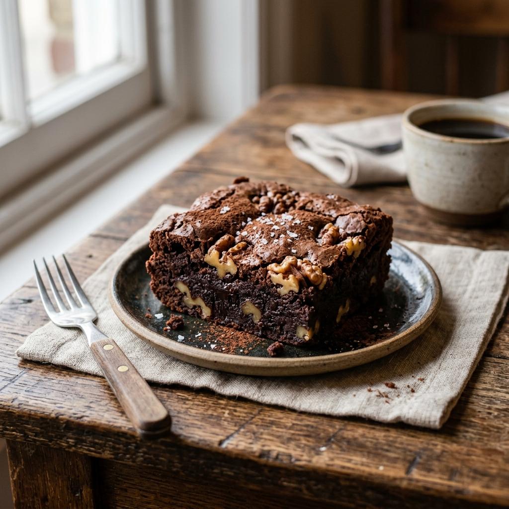 Brownie de Nueces